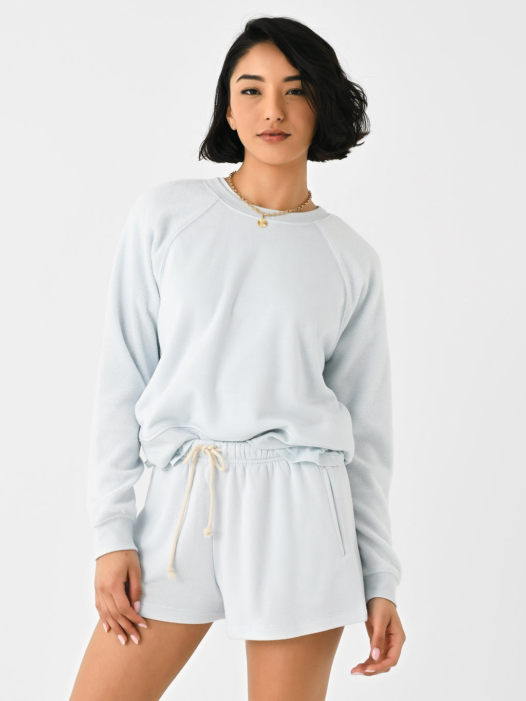 Z Supply Women's Saldana Reverse Fleece Top - Saint Bernard