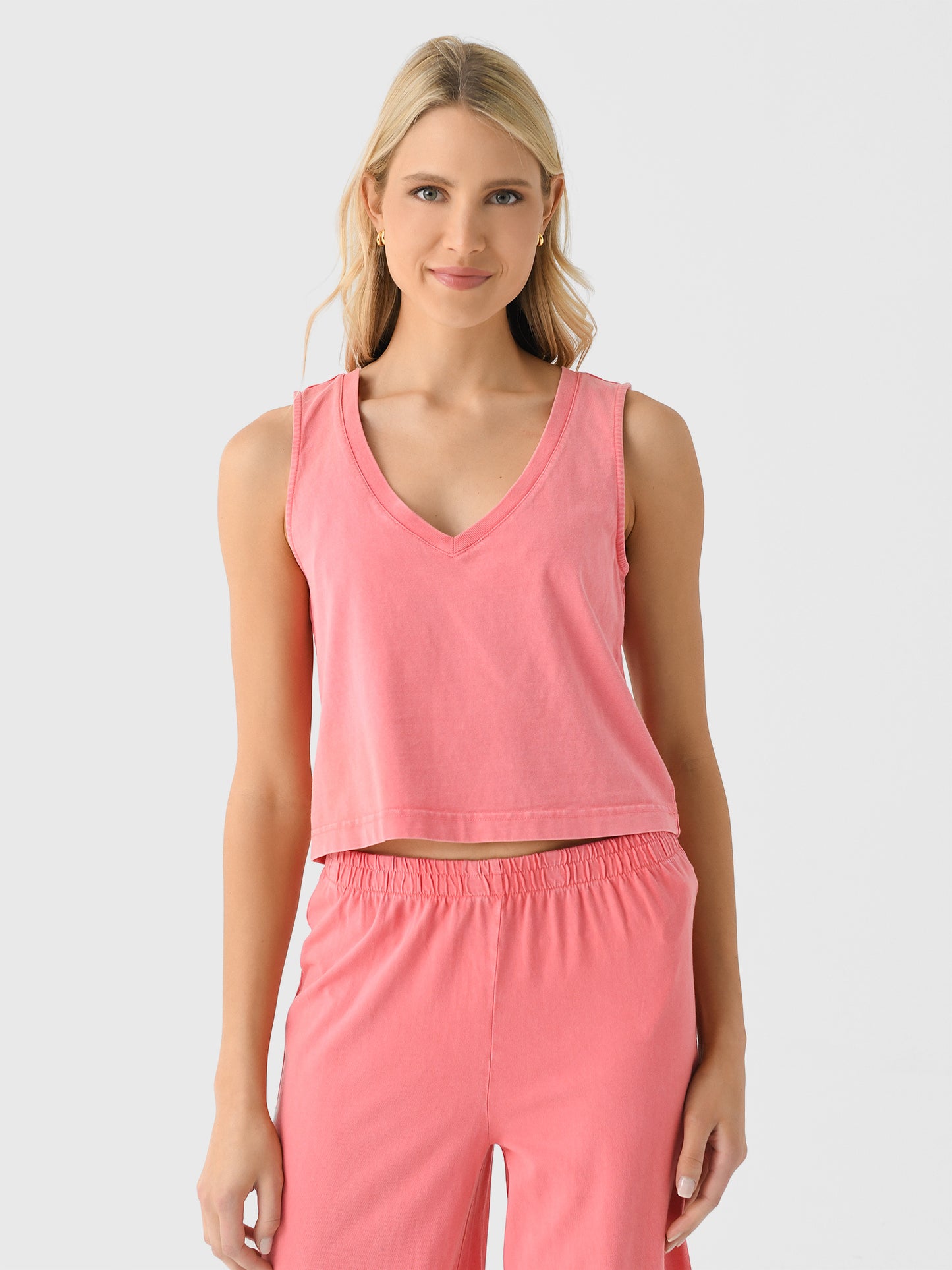 Z Supply Women's Sloane V-Neck Top - Saint Bernard