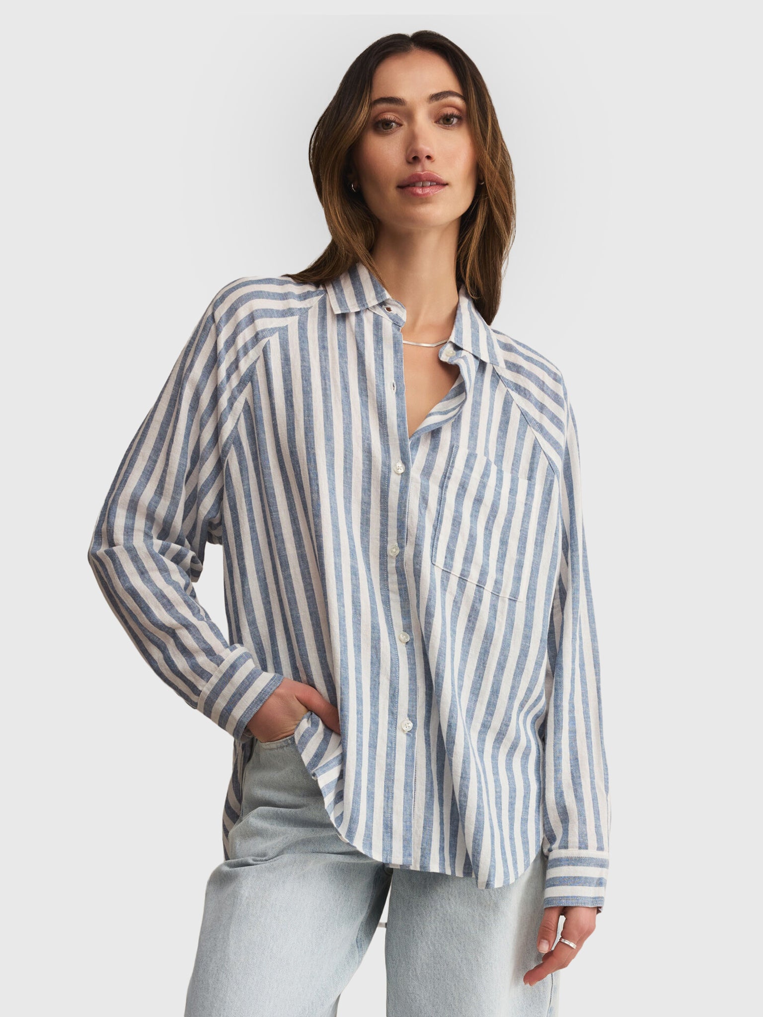 Z Supply Women's The Perfect Line Top - Saint Bernard