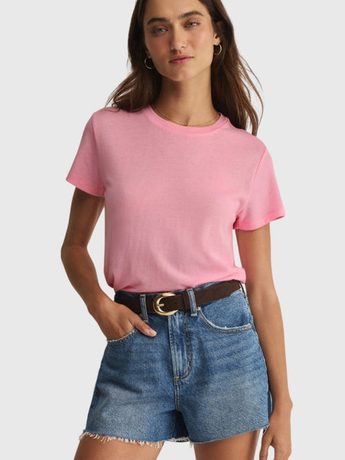 Z Supply Women's Tourist Knit Jersey Tee