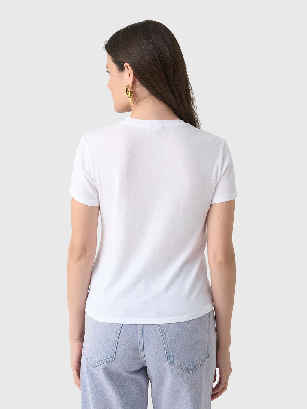 Z Supply Women's Tourist Knit Jersey Tee - Saint Bernard