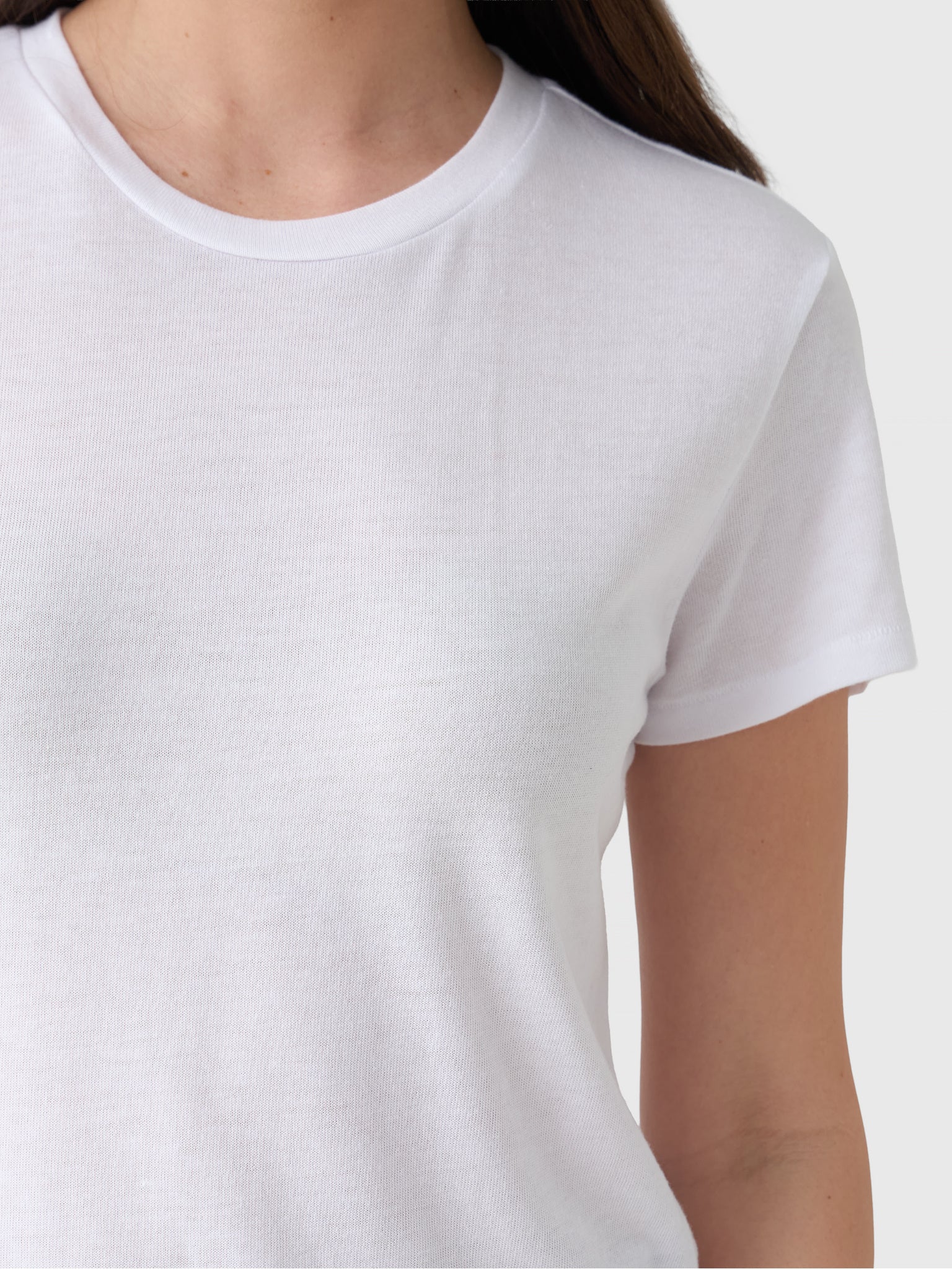 Z Supply Women's Tourist Knit Jersey Tee - Saint Bernard