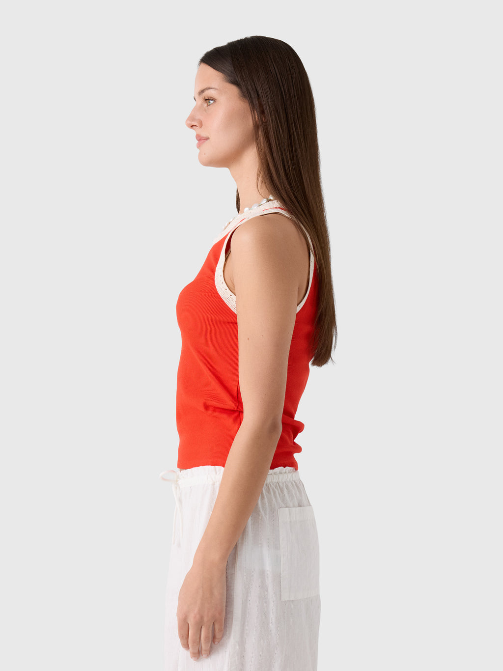 Z Supply Women's Clarke Rib Tank - Saint Bernard