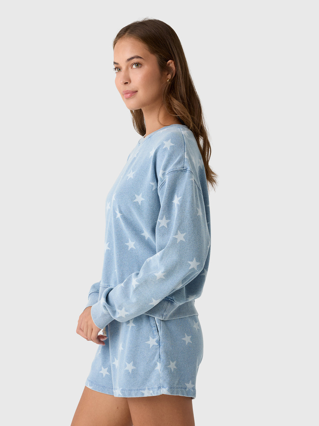 Z Supply Women's Written In The Stars Sweatshirt - Saint Bernard