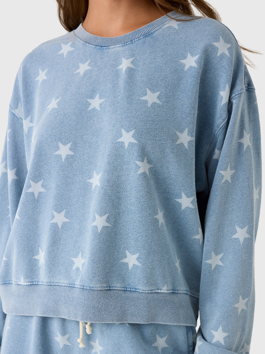 Z Supply Women's Written In The Stars Sweatshirt - Saint Bernard