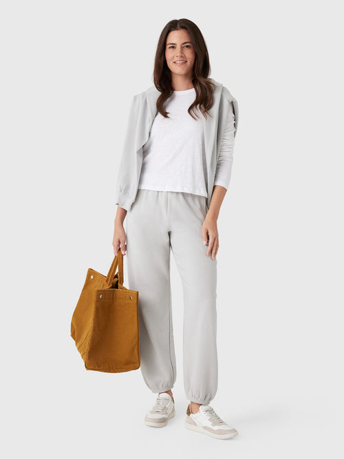 Z Supply Women's Junie Long Sleeve Slub Tee - Saint Bernard
