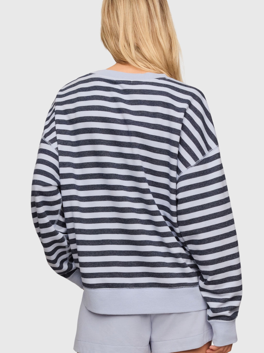 Z Supply Women's The Everyday Striped Crew - Saint Bernard