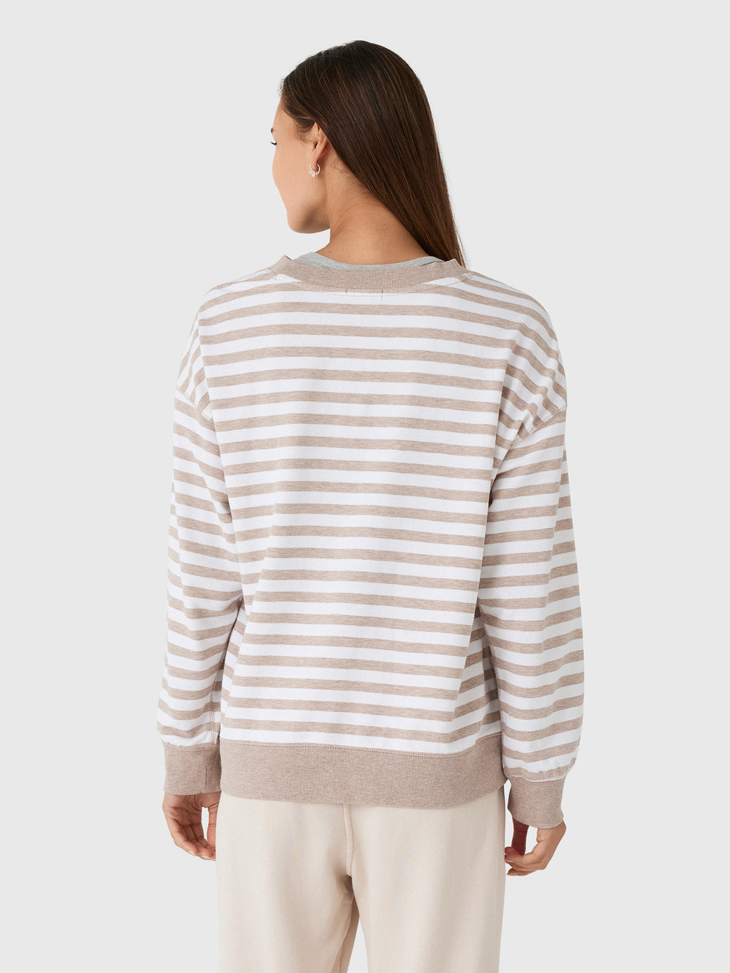 Z Supply Women's The Everyday Striped Crew - Saint Bernard