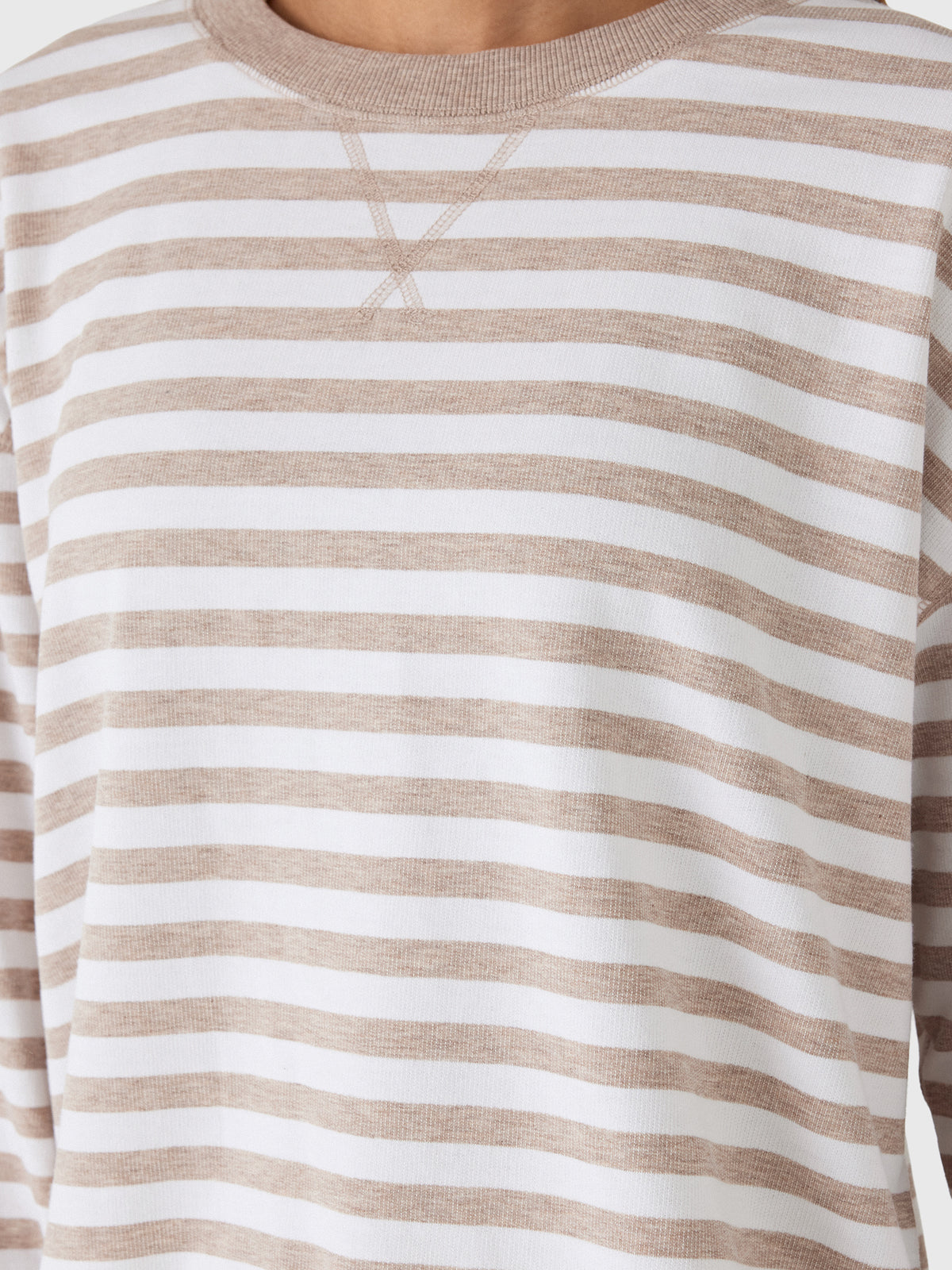 Z Supply Women's The Everyday Striped Crew - Saint Bernard