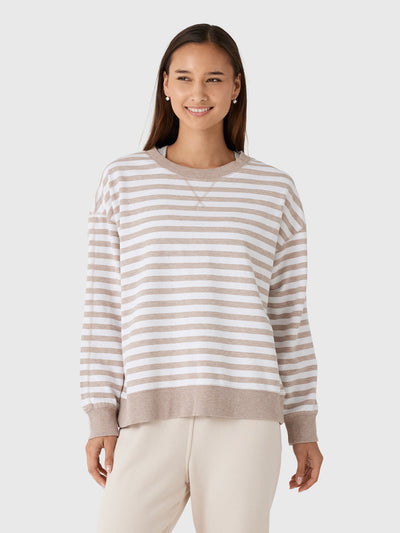 Z Supply Women's The Everyday Striped Crew - Saint Bernard