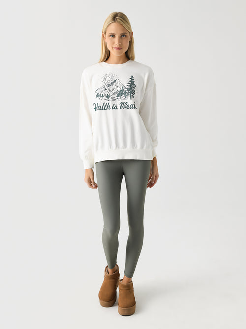 Z Supply Women's Early Bird Rib 7/8 Legging