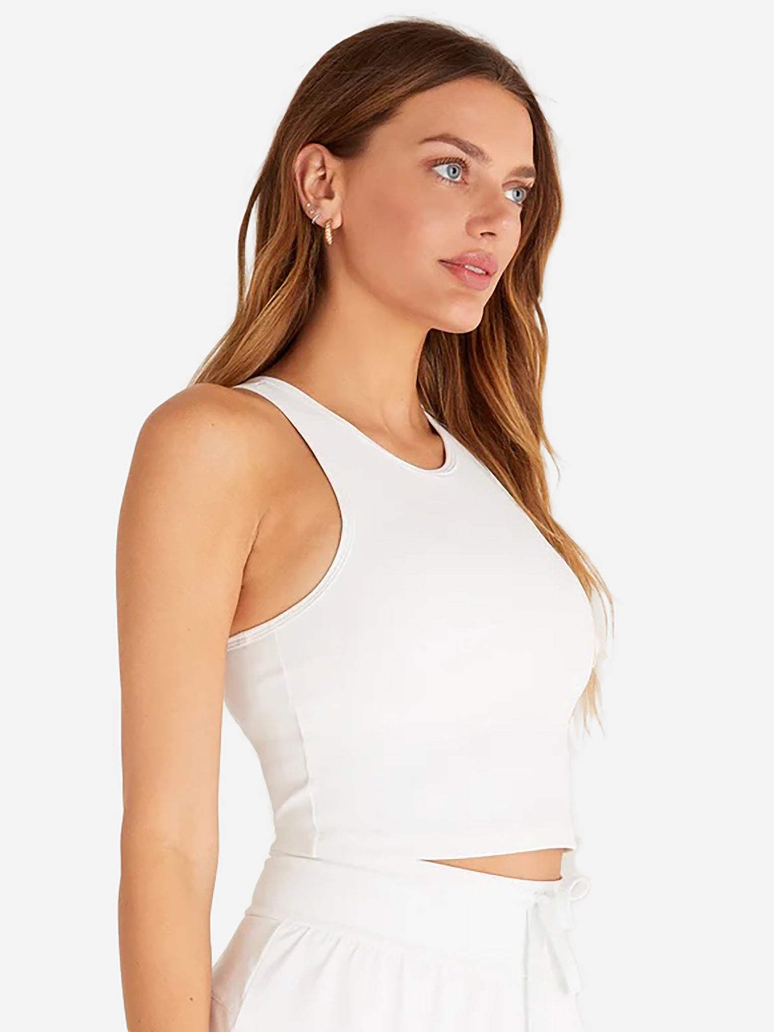 Z Supply Women's Strength High Neck Tank - Saint Bernard