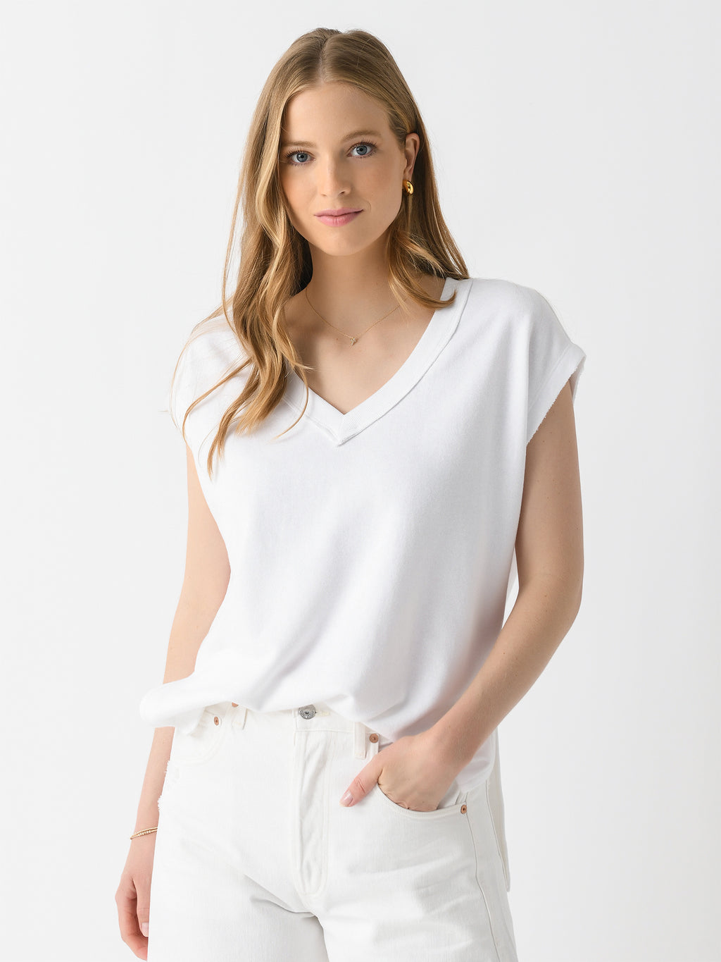 Z Supply Women's On The Weekends Top - Saint Bernard