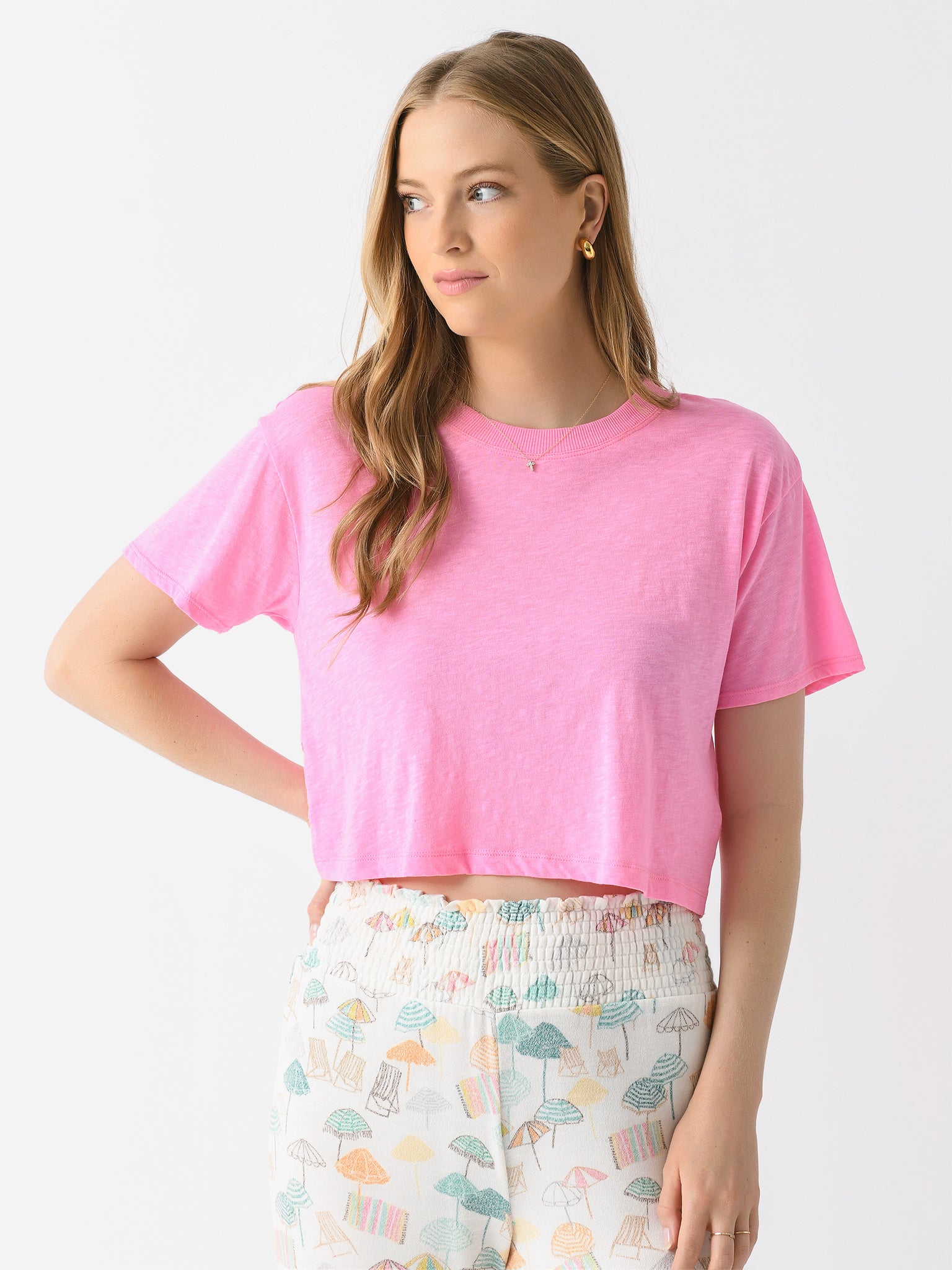 Z Supply Women's Feel The Breeze Tee - Saint Bernard