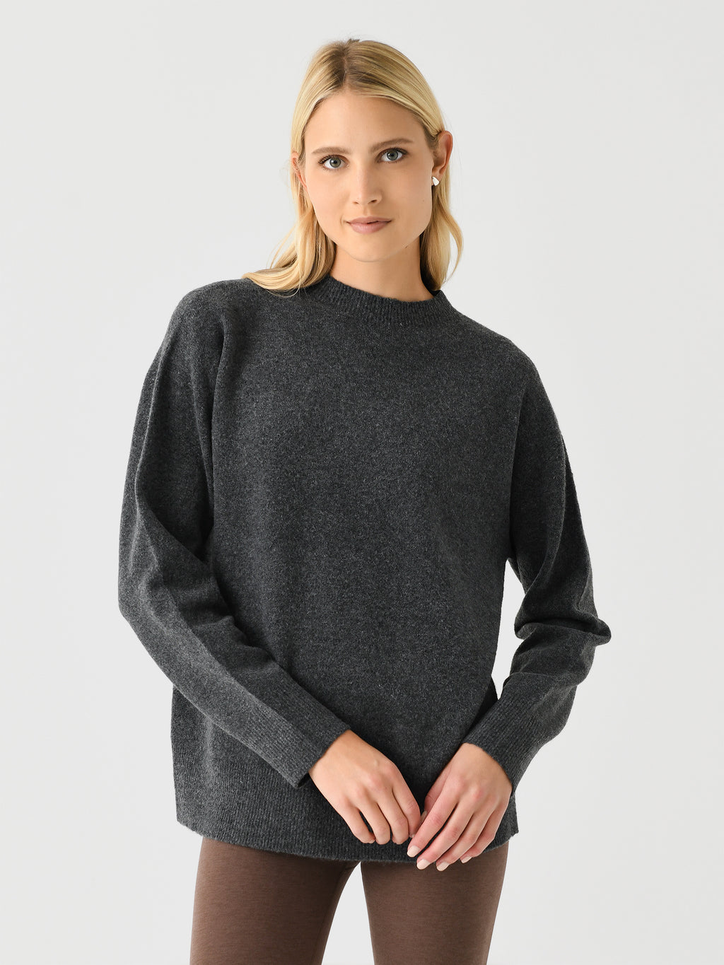 Z Supply Women's Gia Crew Neck Sweater - Saint Bernard