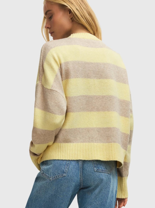 Z Supply Women's Cirrus Cozy Stripe Sweater