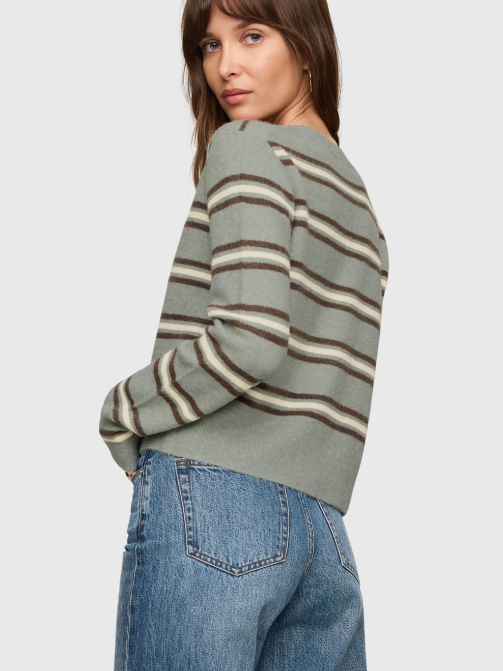 Z Supply Women's Medina Stripe Cardigan - Saint Bernard