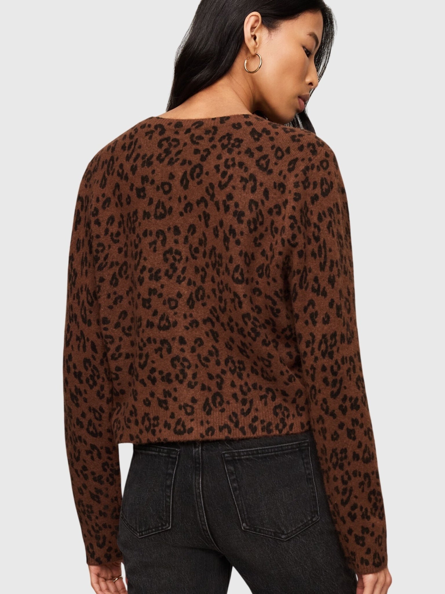 Z Supply Women's Medina Leopard Cardigan - Saint Bernard