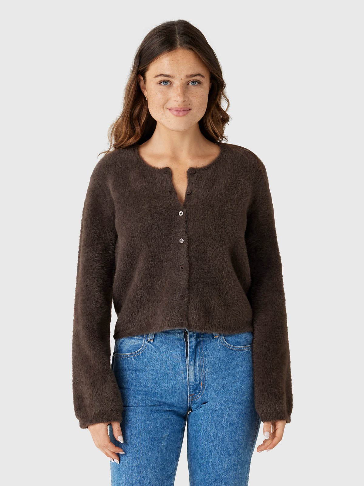 Z Supply Women's Winterglow Fluffy Cardigan - Saint Bernard