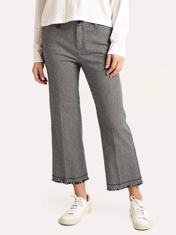 ATM Women's Railroad Stripe Pant - Saint Bernard
