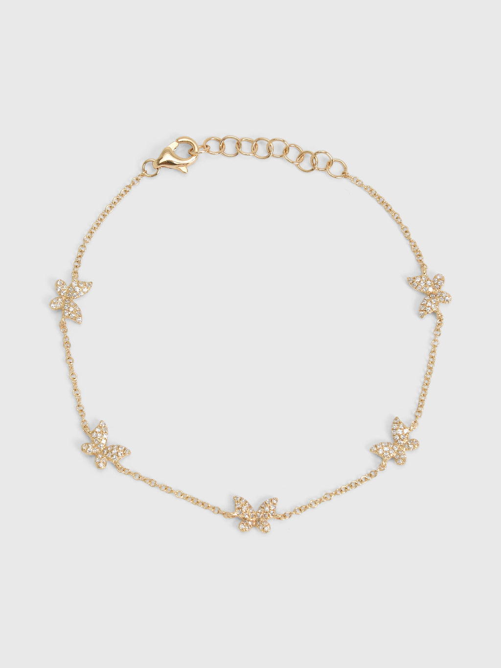 Francie B. Butterfly Diamond Bracelet