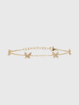 Francie B. Butterfly Diamond Bracelet - Saint Bernard