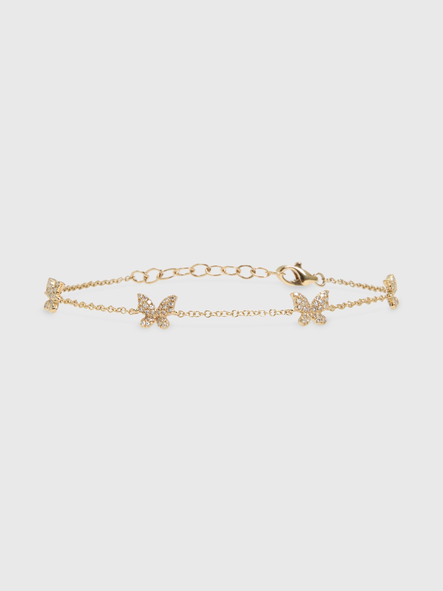 Francie B. Butterfly Diamond Bracelet