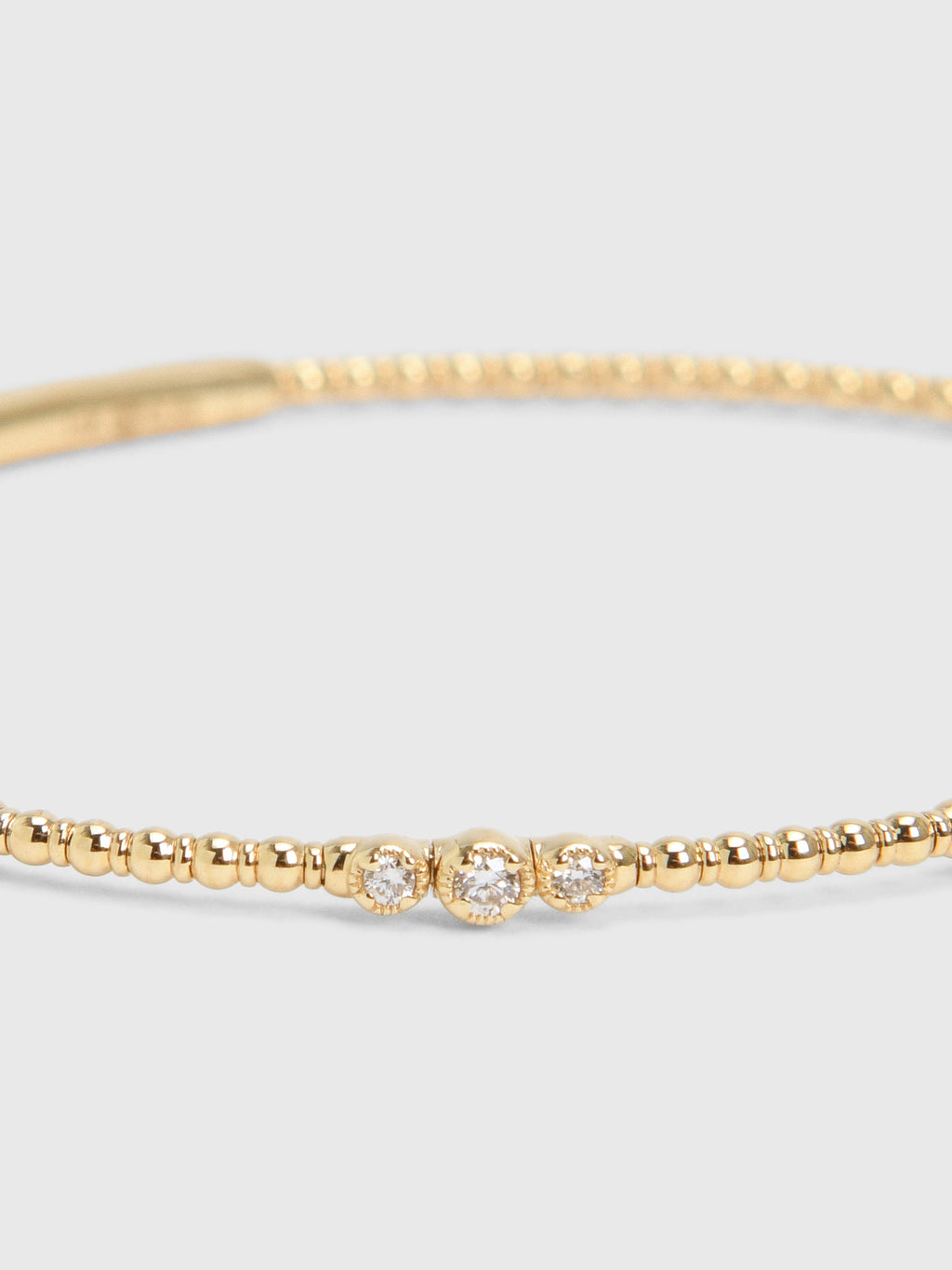 Francie B. Gold Flex Band Bracelet