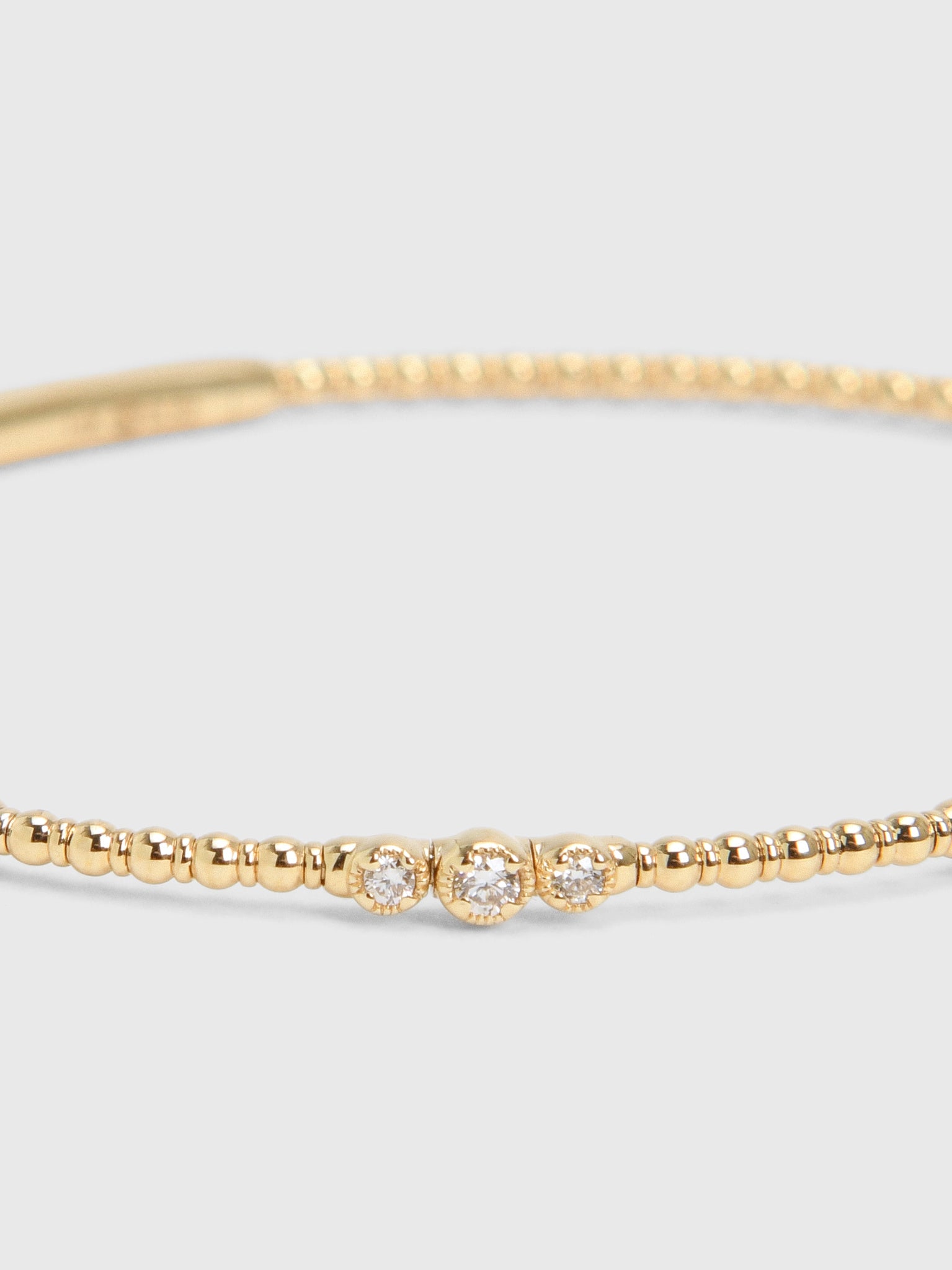 Francie B. Gold Flex Band Bracelet