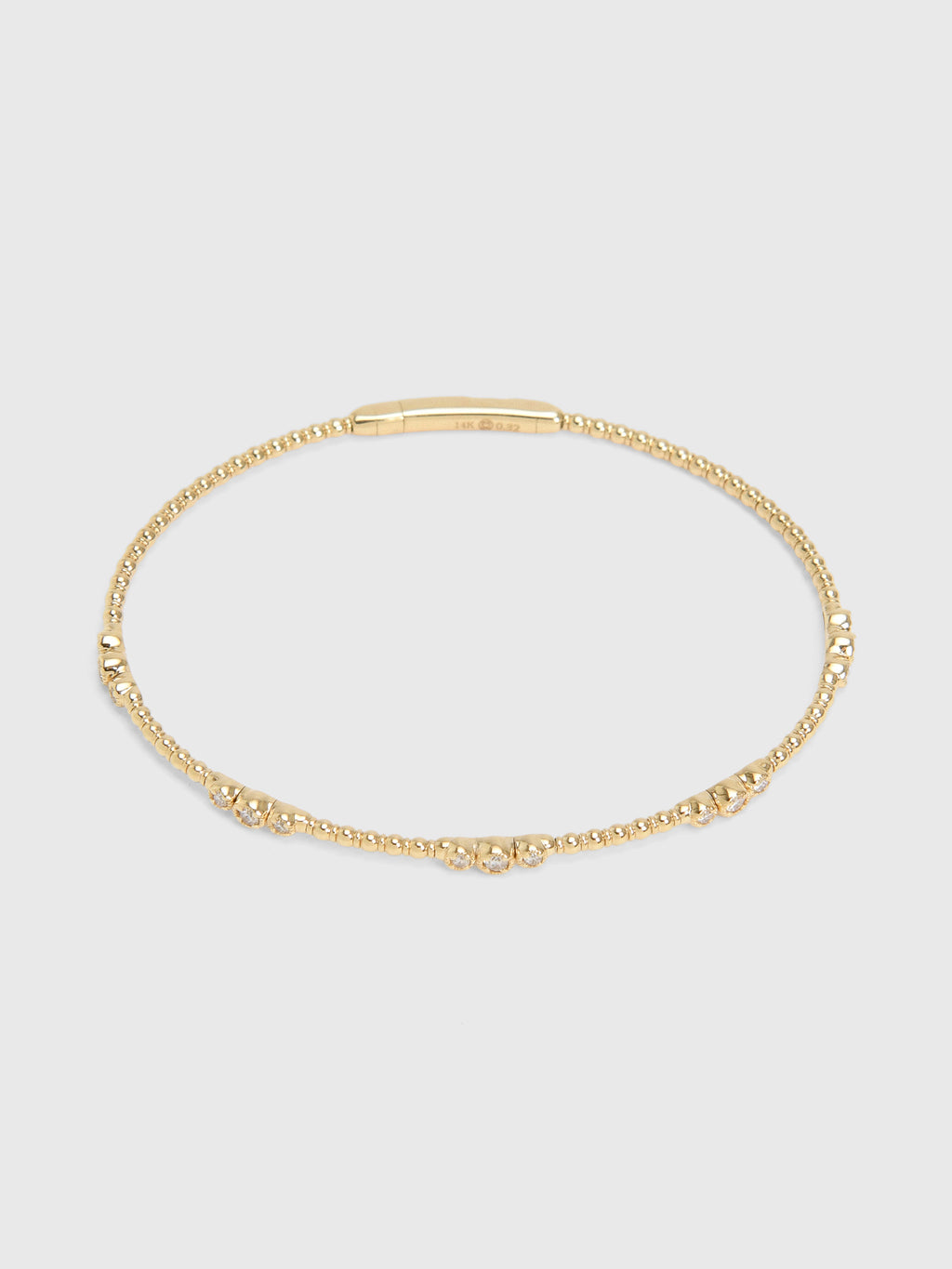 Francie B. Gold Flex Band Bracelet