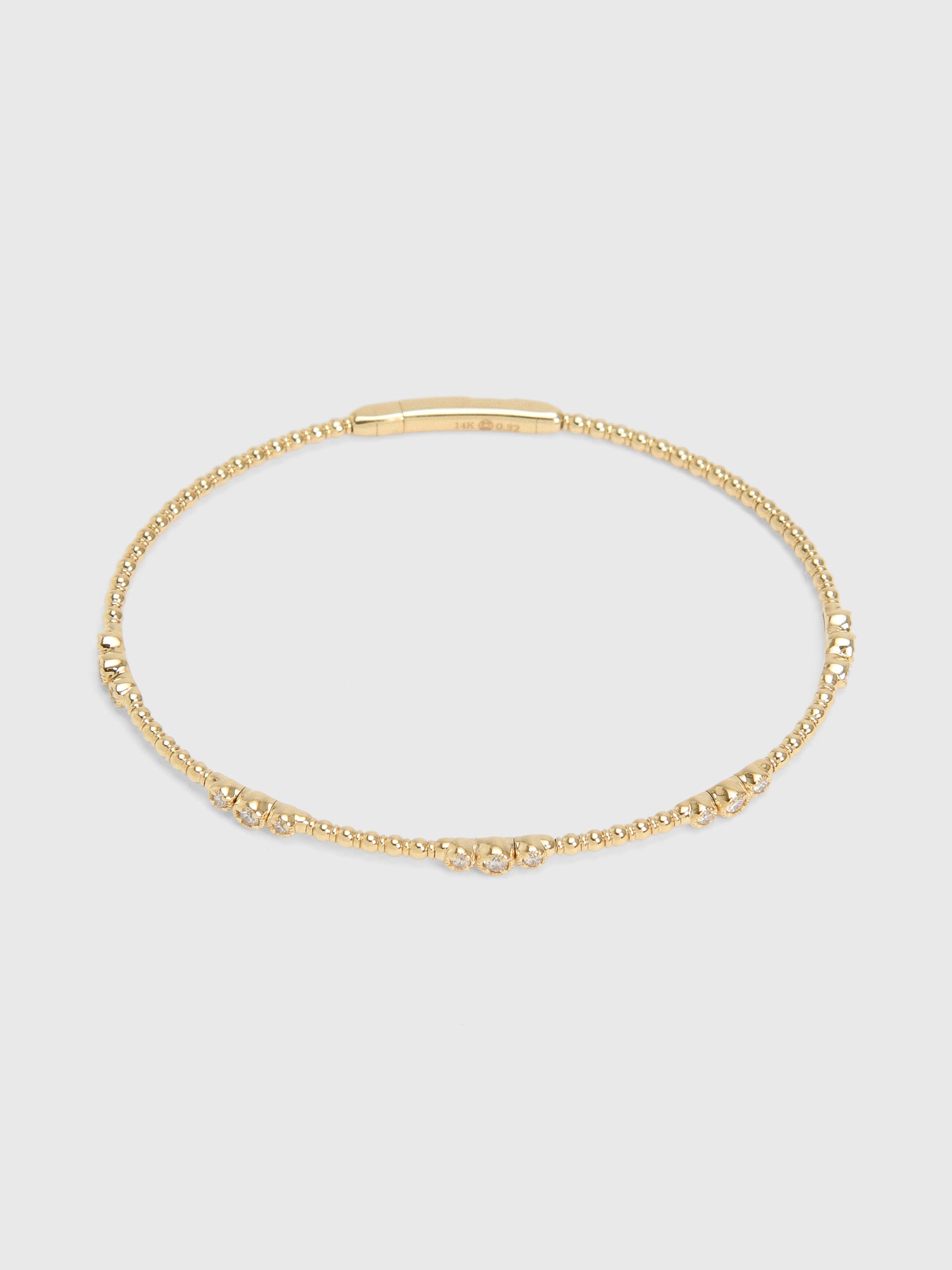 Francie B. Gold Flex Band Bracelet