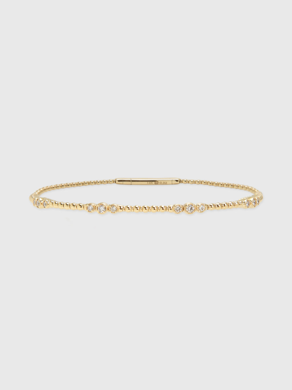 Francie B. Gold Flex Band Bracelet