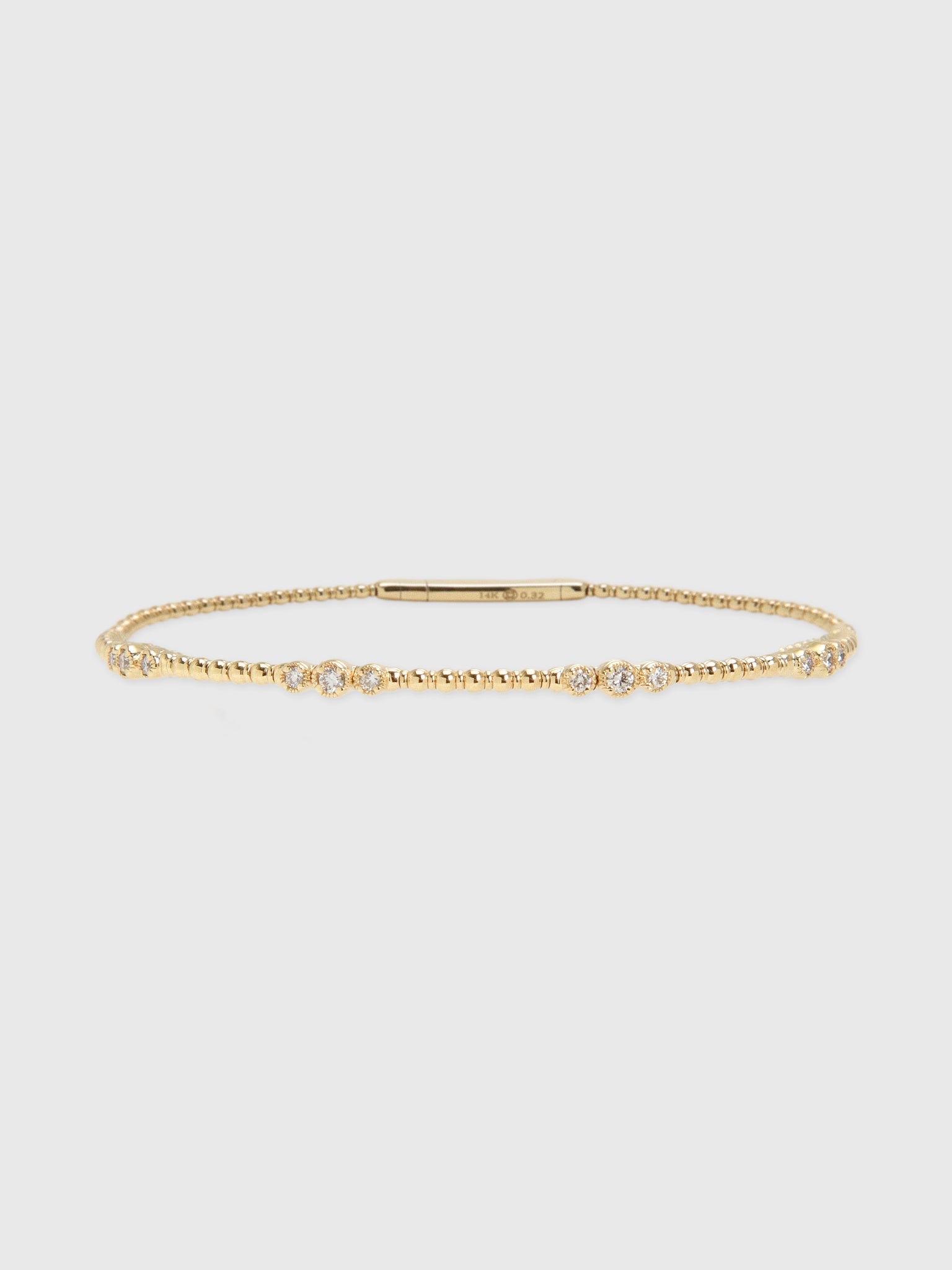 Francie B. Gold Flex Band Bracelet