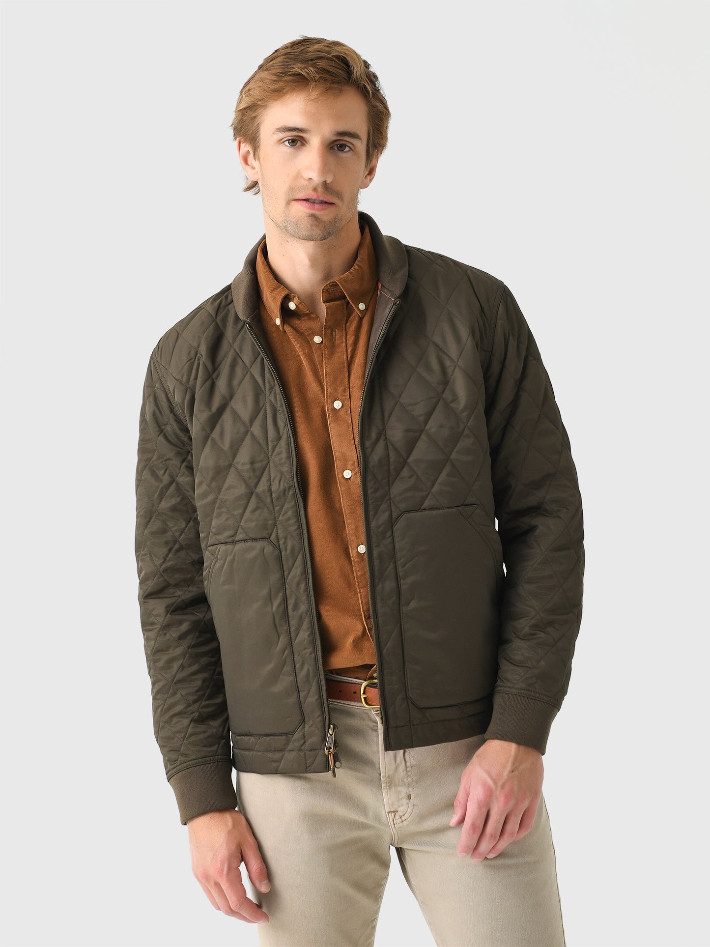 Tom Beckbe Men's Logan Bomber Jacket - Saint Bernard