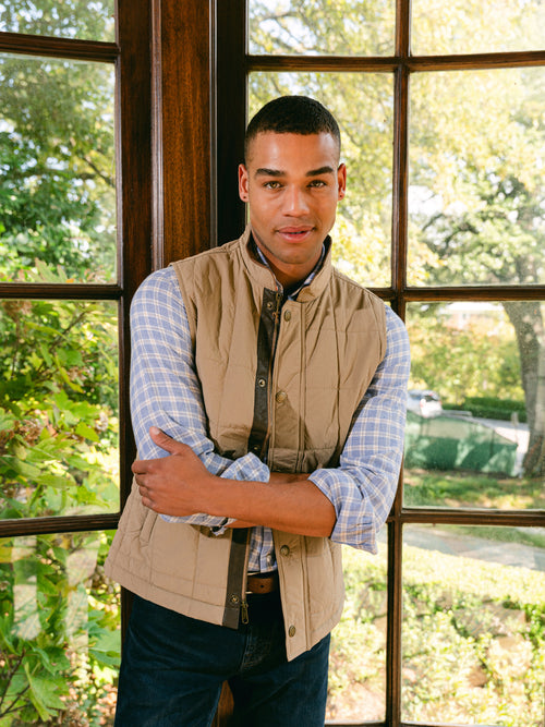 Tom Beckbe Men's Burgess Quilted Vest