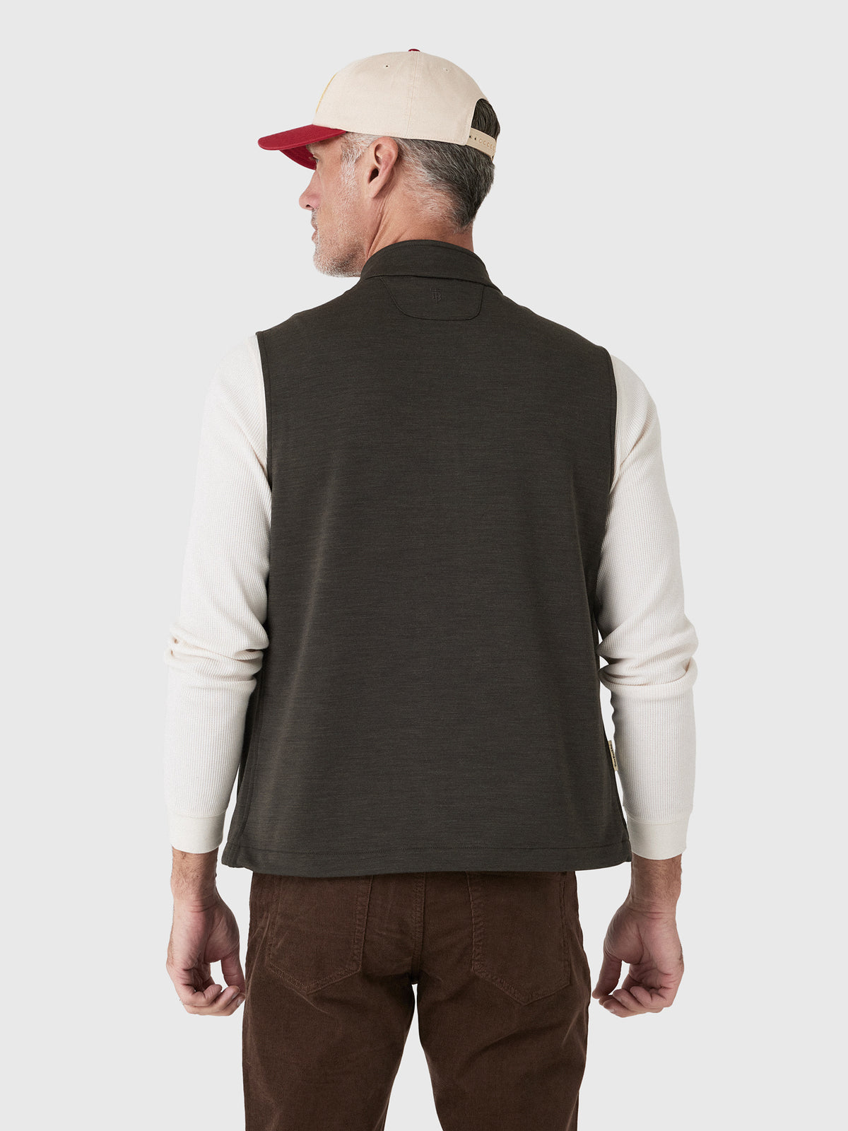 Tom Beckbe Men's Tucker Fleece Vest - Saint Bernard