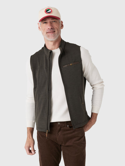 Tom Beckbe Men's Tucker Fleece Vest - Saint Bernard