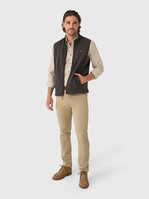 Tom Beckbe Men's Tucker Fleece Vest