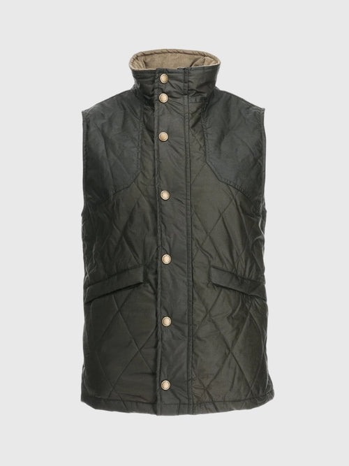 Tom Beckbe Men's Paddock Quilted Vest - Saint Bernard