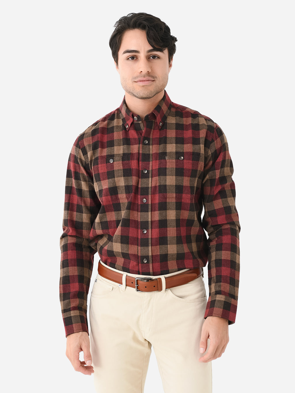Tom Beckbe Men's Wrights Twill Shirt - Saint Bernard