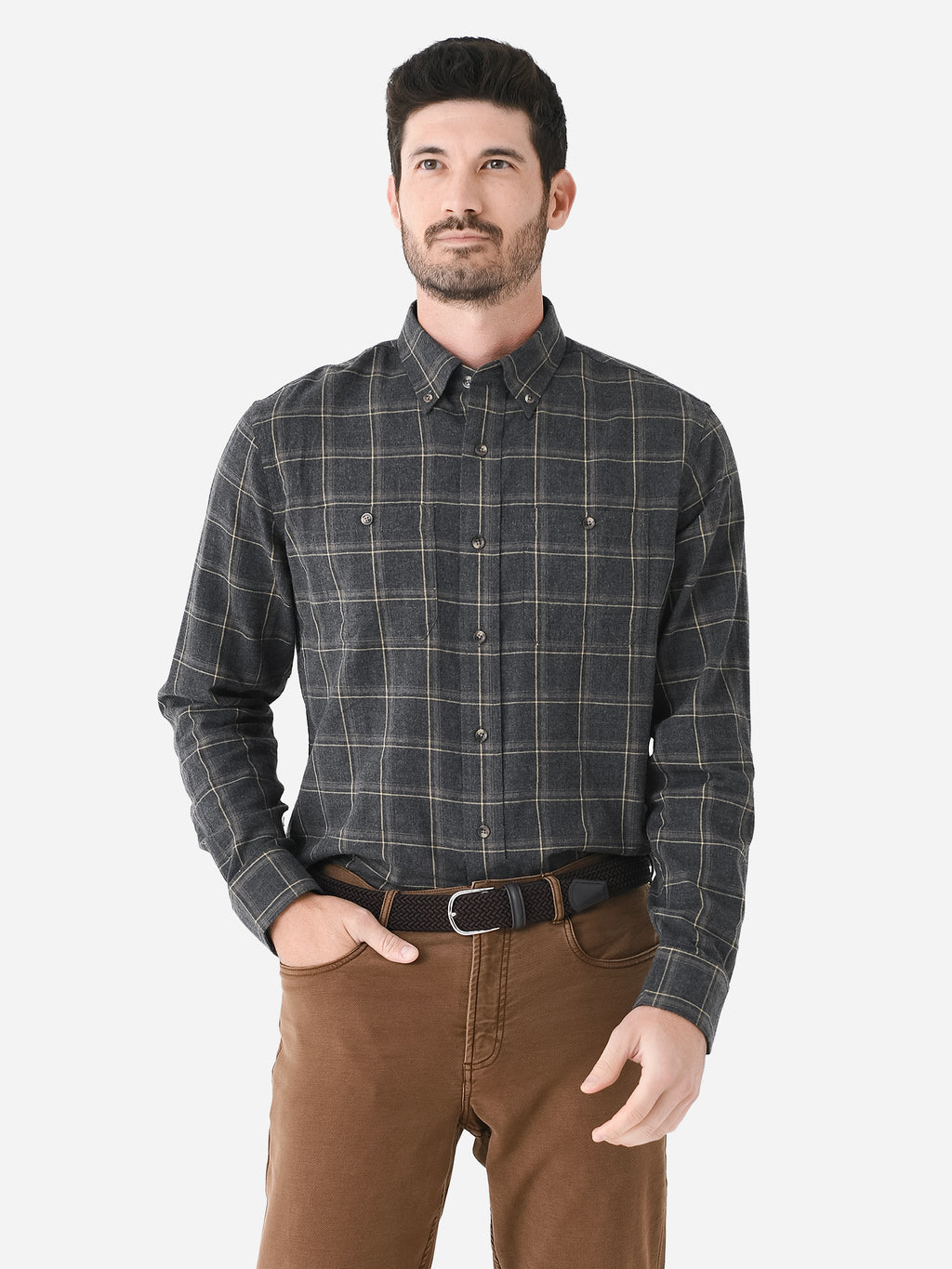 Tom Beckbe Men's Wrights Twill Shirt - Saint Bernard
