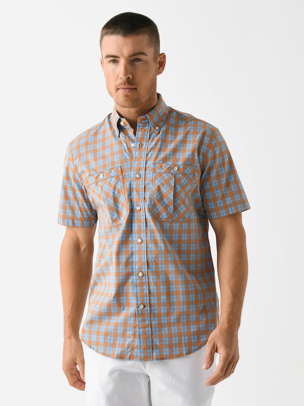 Tom Beckbe Men's Short Sleeve Tidewater Shirt - Saint Bernard