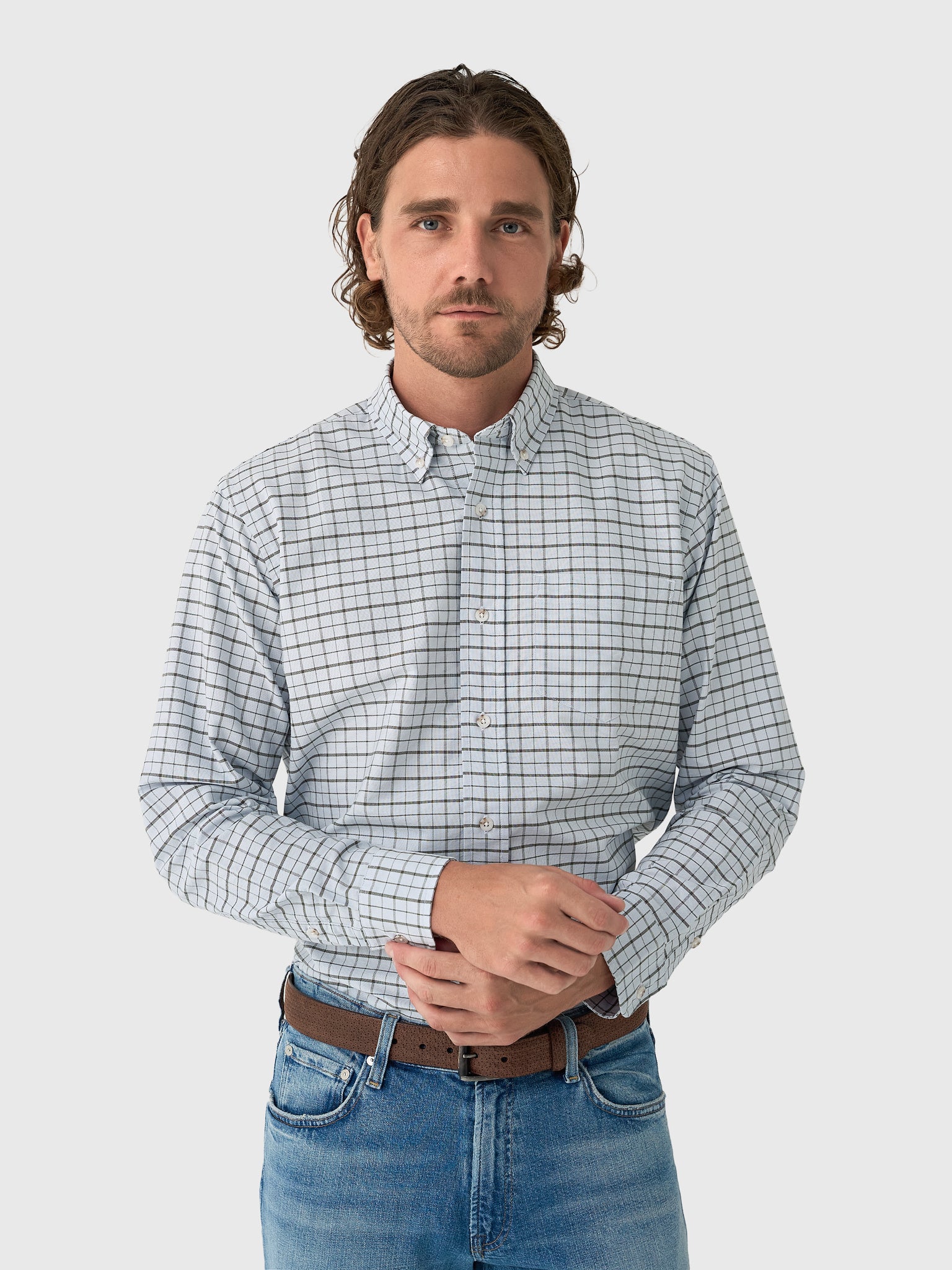 Tom Beckbe Men's Culver Oxford Shirt - Saint Bernard
