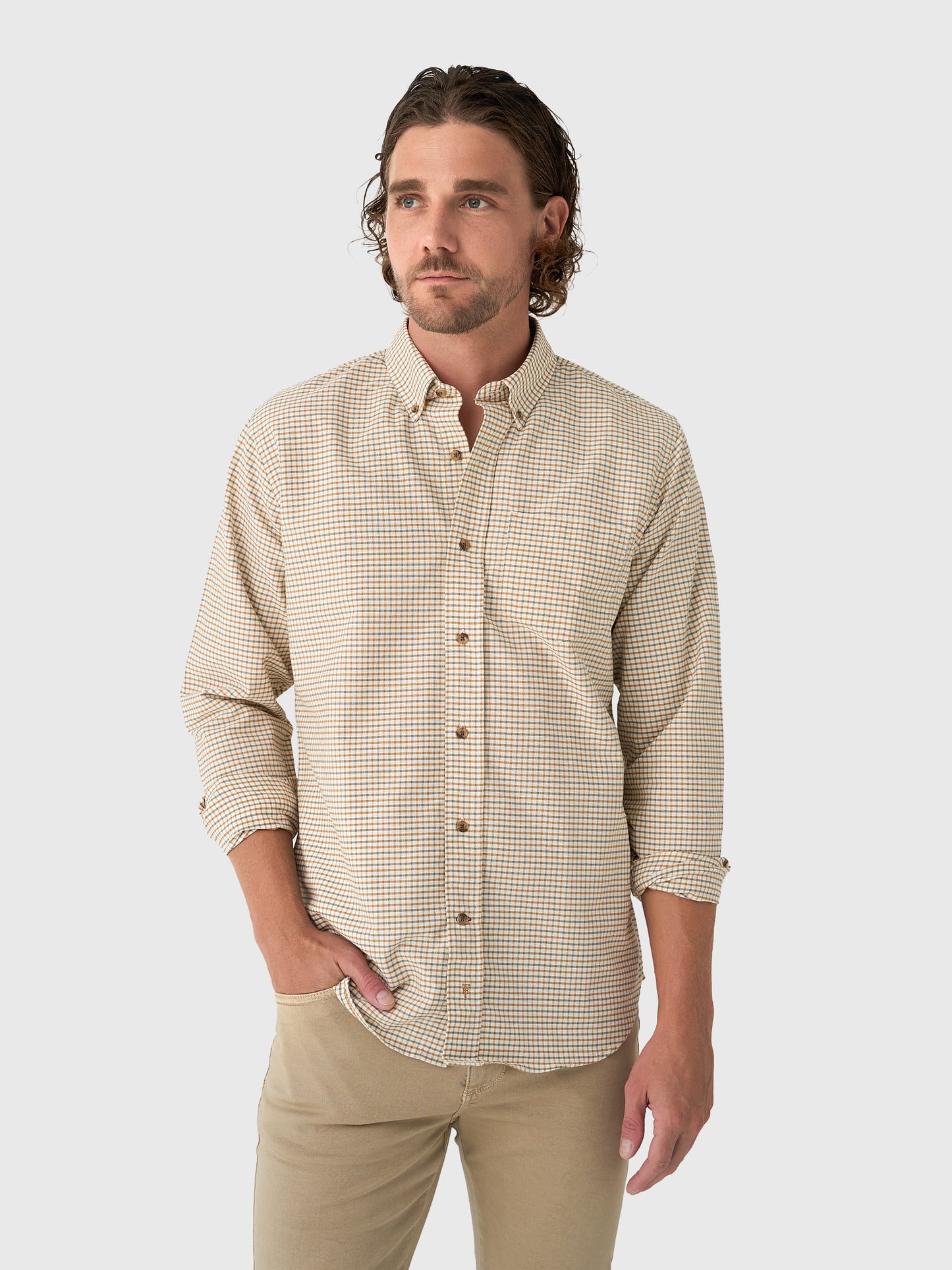 Tom Beckbe Men's Culver Oxford Shirt - Saint Bernard