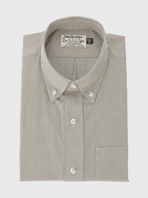 Tom Beckbe Men's Knapp Cotton Twill Shirt - Saint Bernard