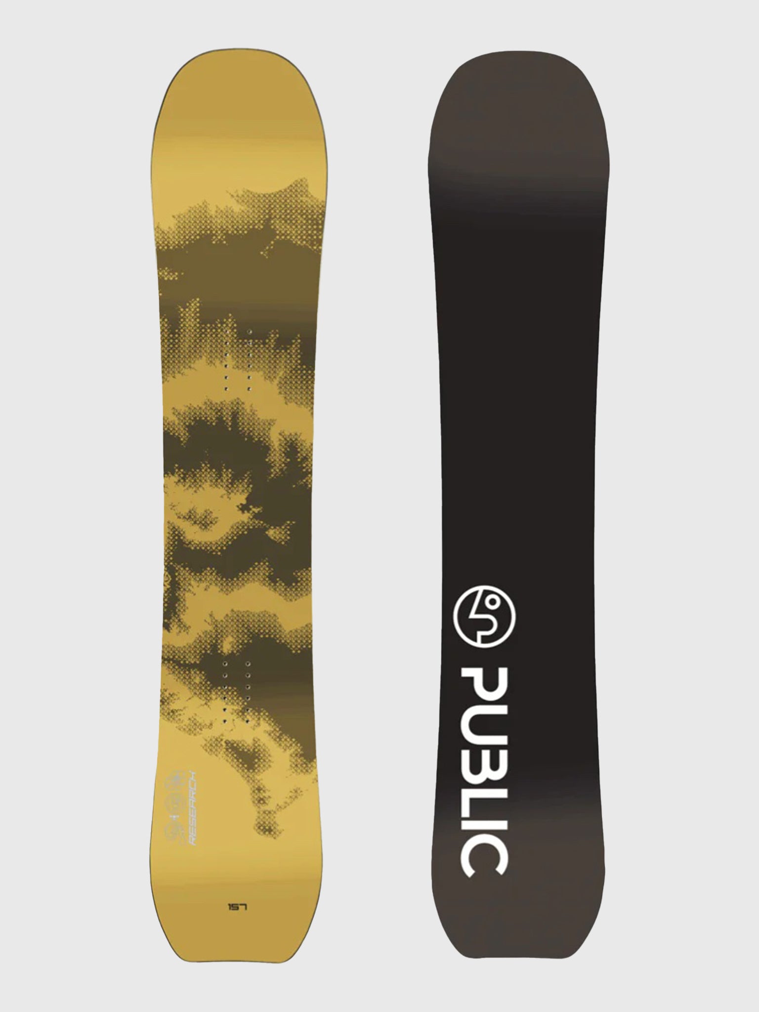 Public Snowboards Research Men's Snowboard 2025 - Saint Bernard