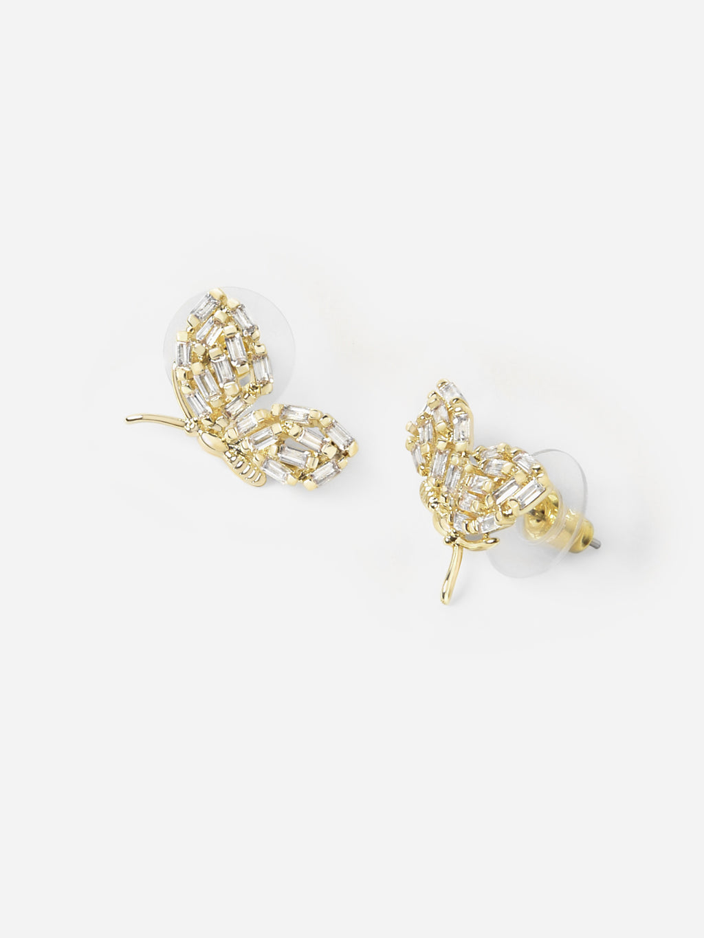 Nicola Bathie Petite Garden Butterfly Stud Earrings - Saint Bernard