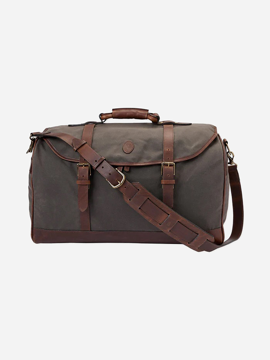 Tom Beckbe Canvas Weekender Duffel Bag - Saint Bernard