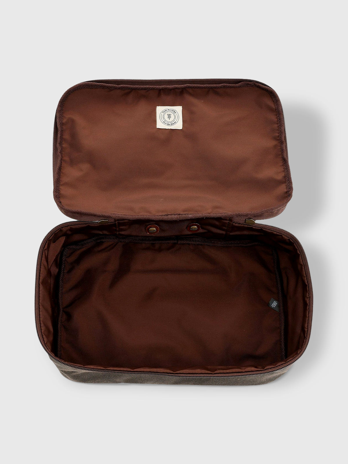 Tom Beckbe Canvas Packing Cube - Saint Bernard