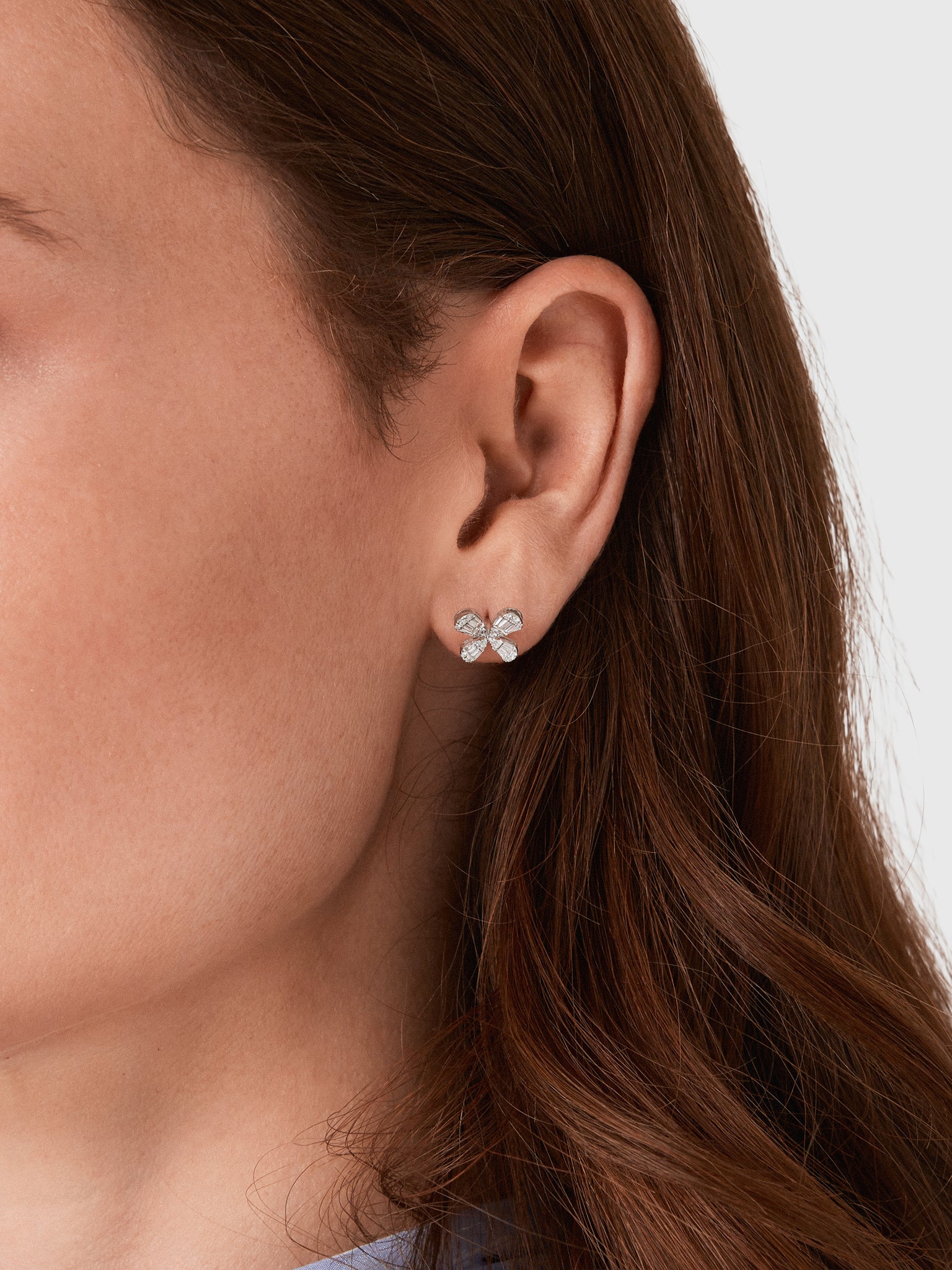 Francie B. Flower Stud Earrings - Saint Bernard
